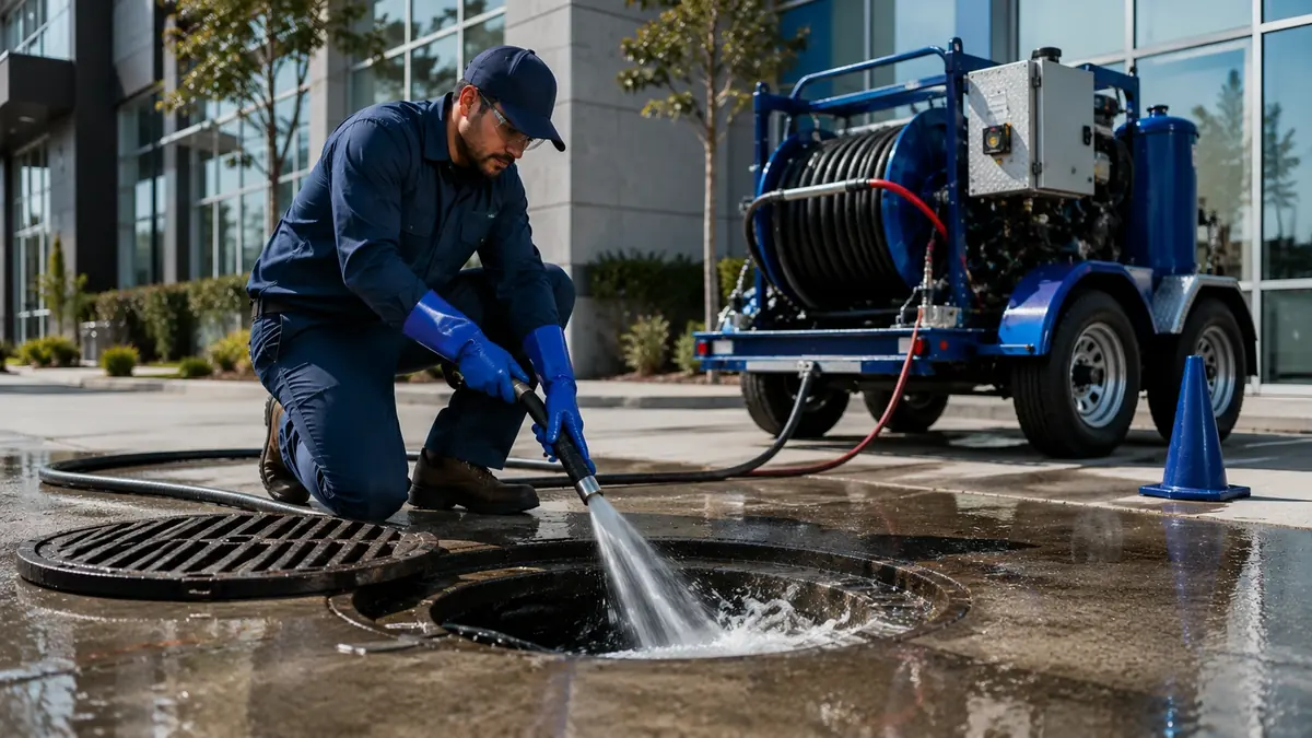 Commercial Hydro Jet Drain Cleaning in Marina Del Rey