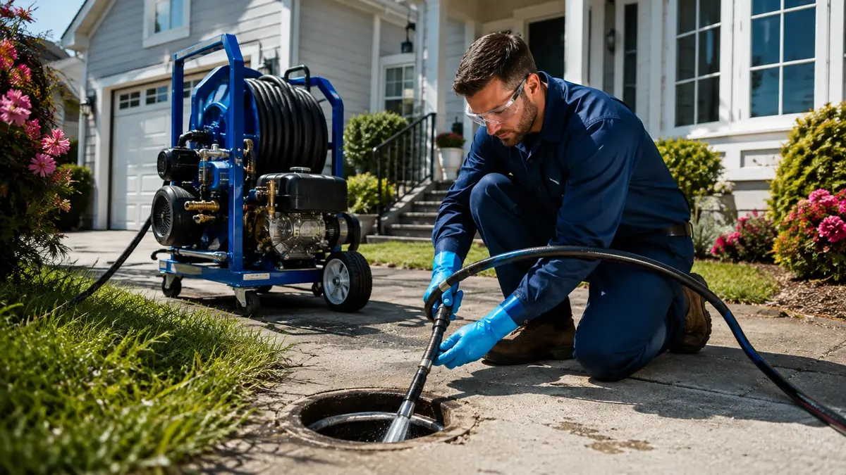 Residential Hydro Jet Drain Cleaning in Marina Del Rey