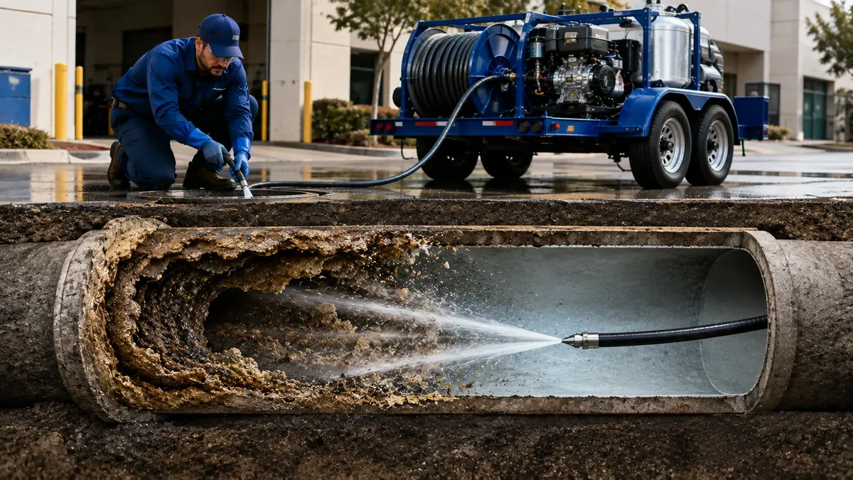 Sewer Pipe Descaling in Marina Del Rey